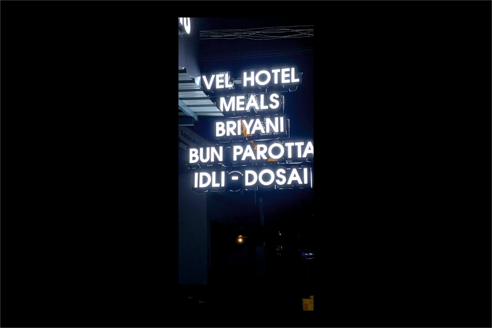 Glow sign board project