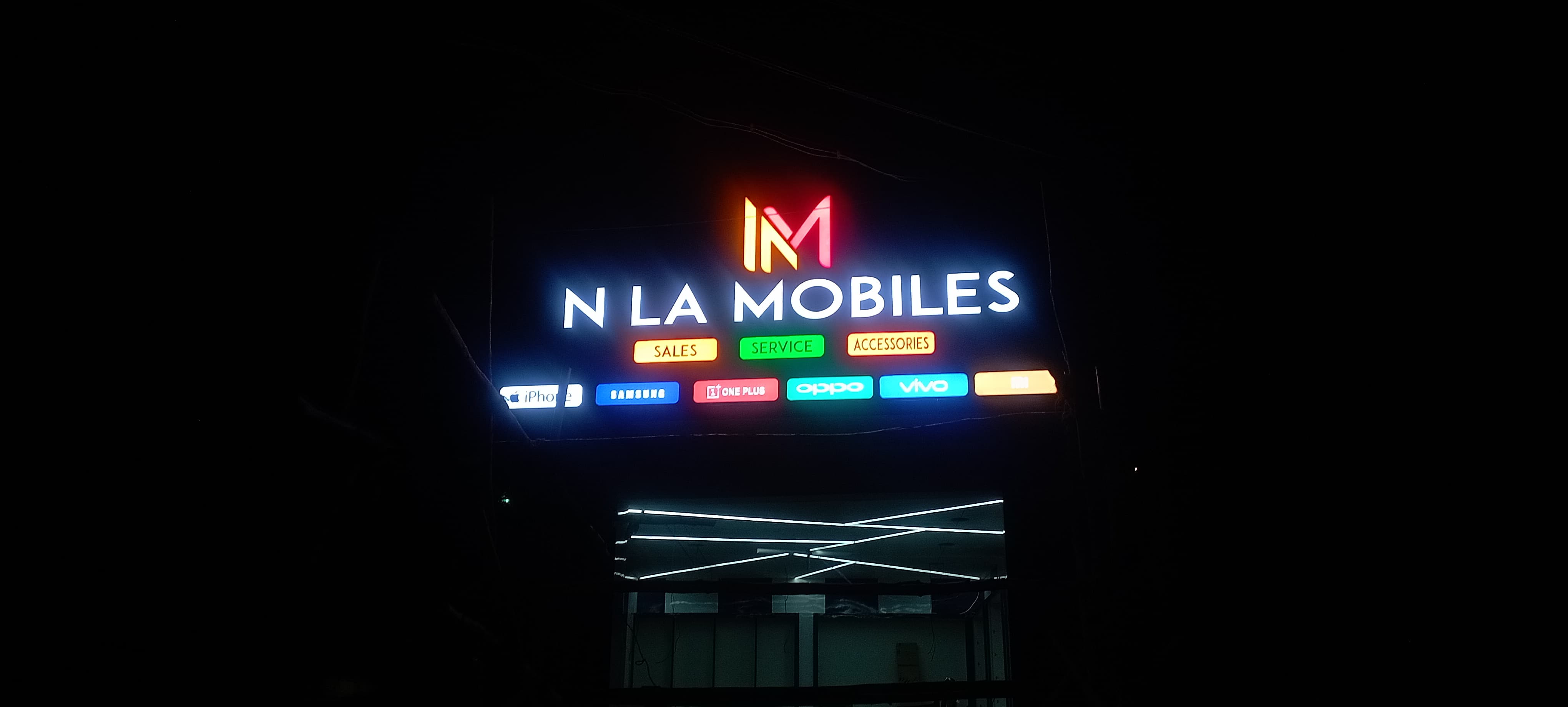 Storefront signage project