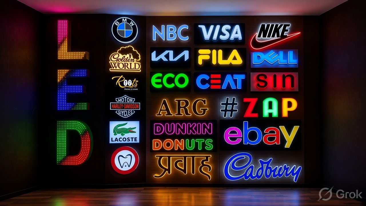 Storefront signage representing signage craftsmanship